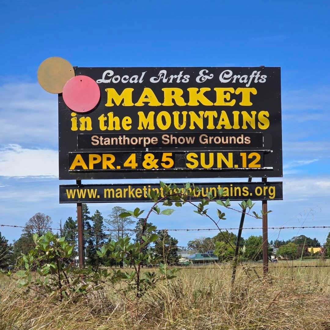 market in the mountains