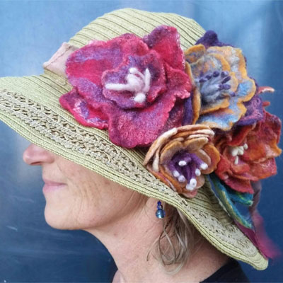 Workshop: From Wool to Felt, Make Your Own Felted Flower